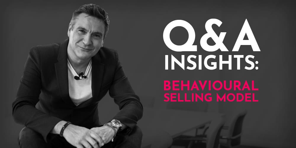 Behavioural Selling Model 